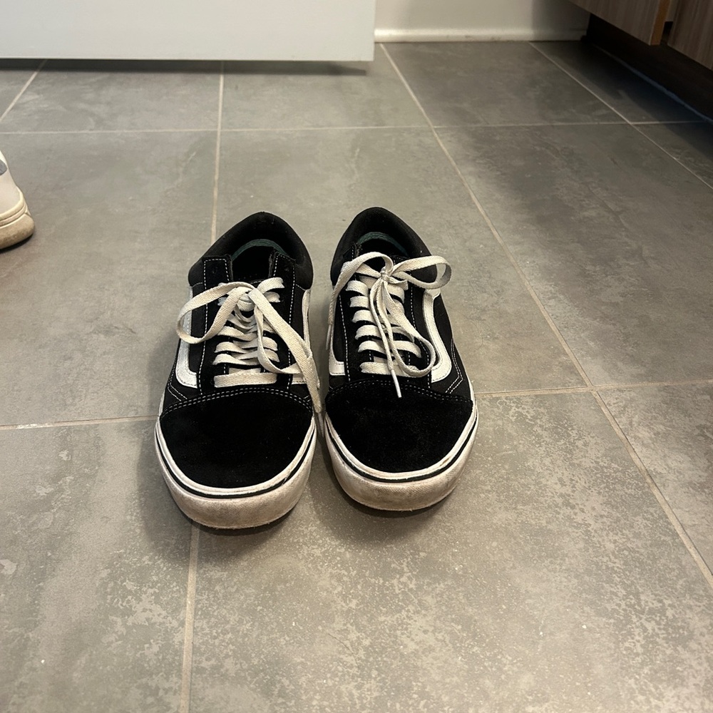 Vans Black and White Women's Sneakers